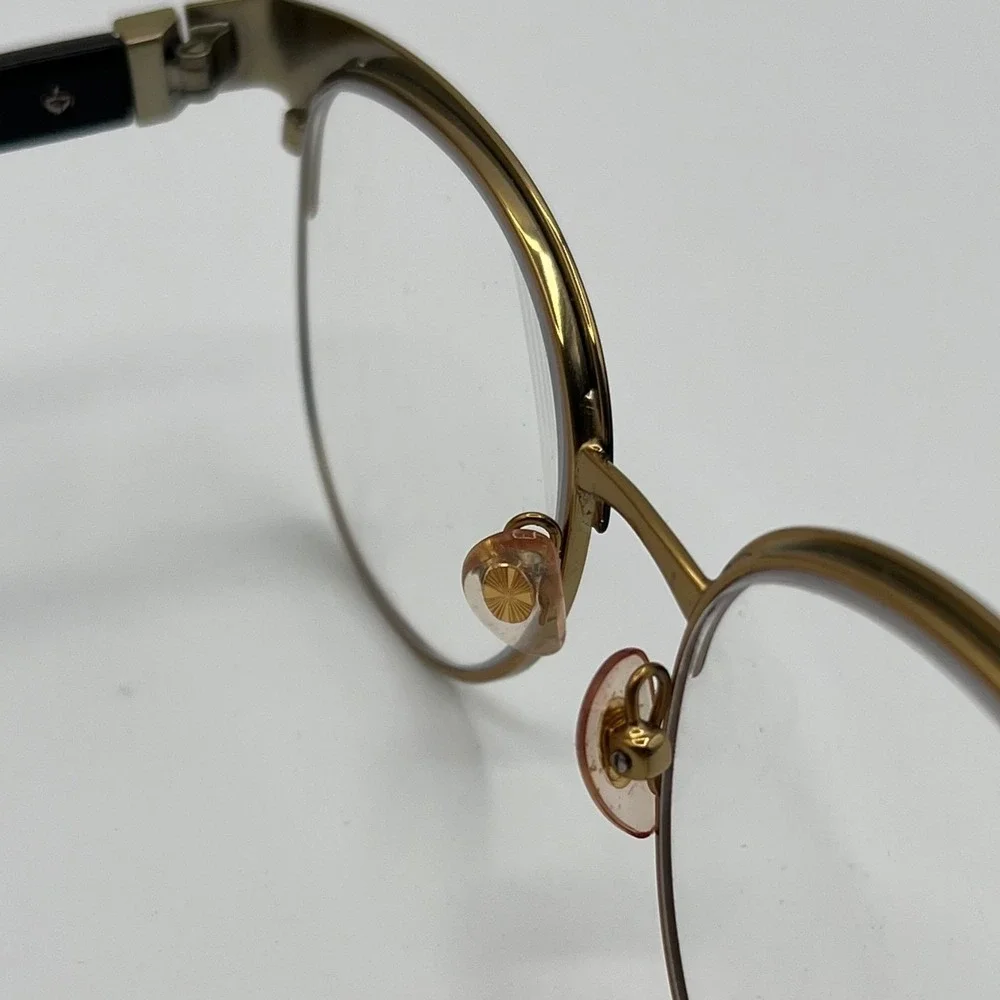Tory Burch TY1054 3100 Black Gold Cat Eye Eyeglasses Frames with Case 50-18-140